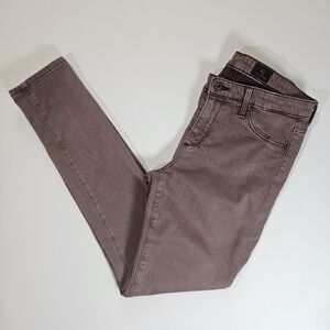 Ag Adriano Goldschmied Jeans Womens 27R The Abbey Ankle Mid‎ Rise Super Skinny